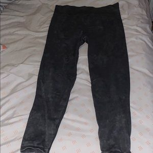 Pink seamless leggings